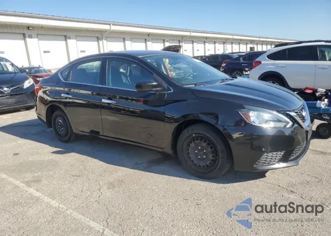 2016 Nissan Sentra S z USA, uszkodzony, nr VIN 3N1AB7AP2GY257702
